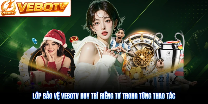 Lớp bảo vệ VeboTV duy trì riêng tư trong từng thao tác