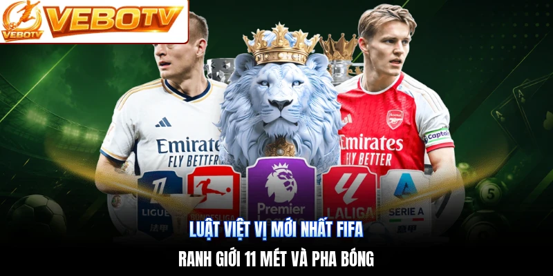 Luật Việt Vị Mới Nhất FIFA | Ranh Giới 11 Mét Và Pha Bóng
