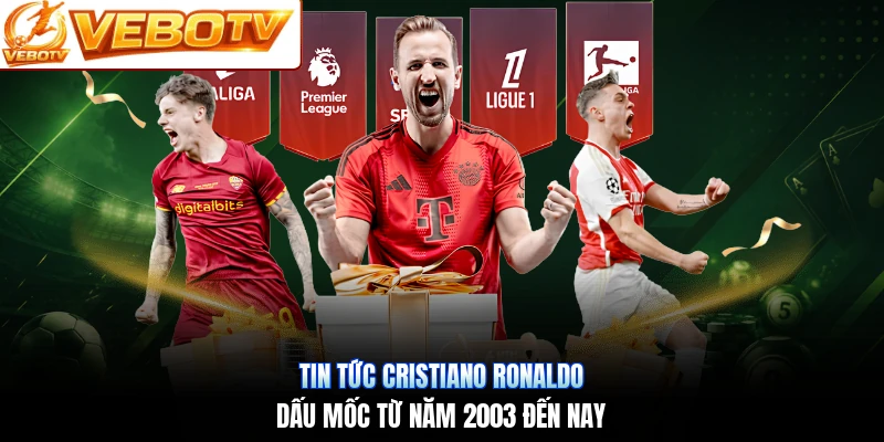 Tin Tức Cristiano Ronaldo | Dấu Mốc Từ Năm 2003 Đến Nay